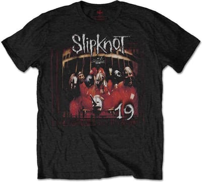 Slipknot - Debut Album 19 Years Heren Tshirt - S - Zwart