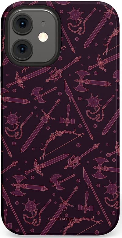 Casetastic Hoesje Geschikt voor Apple iPhone 12 Mini - Stijlvolle Beschermende Duo-layer Case - Morgenster