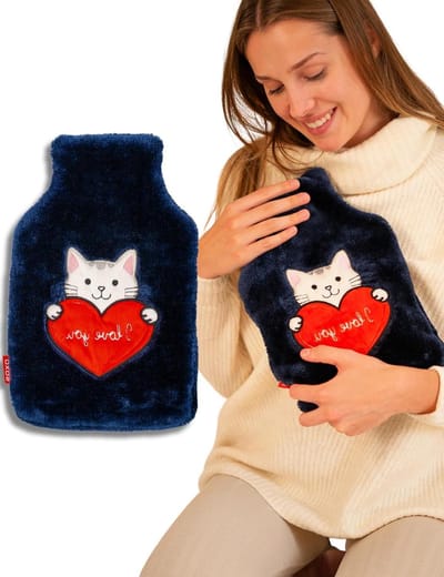 Kruik met Warm Water - Hot Water Bottle Cadeau voor I Love You