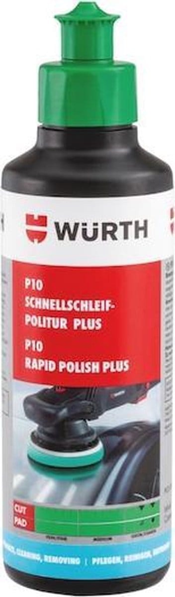 Wurth - Snelpolijstmiddel P10 plus - Snelpolijstmiddel P10 Plus
