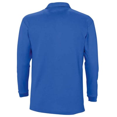 SOLS Volwassen uniseks Winter II poloshirt met lange mouwen (Koningsblauw)