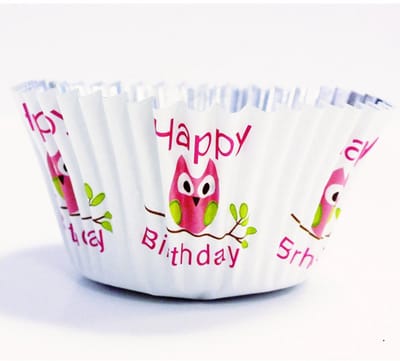 PME Foil Baking Cups Cute Owls Pk/30