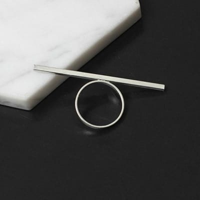 Lange staafringen Een woordring Punk overdreven knokkelgewrichtsringen voor vrouwen Vingeraccessoires Nieuwe coole meisjes sieraden cadeau