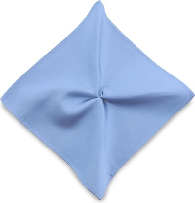 JB Collection - Pochets - pochet zijde lichtblauw repp - lichtblauw