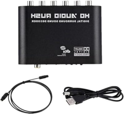 Audio Decoder Versterker - Converter SPDIF Coax - Meerdere Kanalen Geluid - DTS AC3 5.1 Signalen