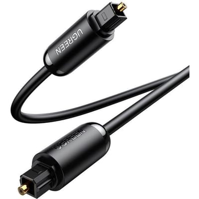 Ugreen - optische - kabel audiokabel 1,5 m digitale glasvezel Toslink SPDIF grijs - (70891)
