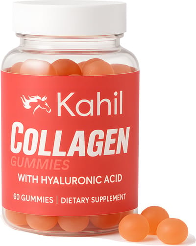 Kahil - Collageen met Hyaluronzuur - Huidverhelderend Hydraterend Verstevigend - 60 Gummies - Halal