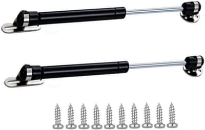 Set van 2 Gasveren 40N voor Keukenkastdeuren en Luiken - 25 cm Lift Ondersteuning