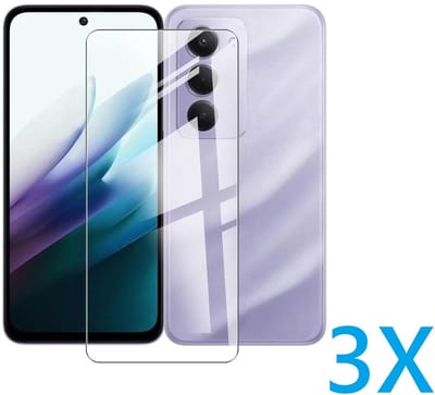 Glasplaatje Geschikt voor: Xiaomi 15 - 3x Screenprotector - screen protector - glas - bescherm - beschermglas