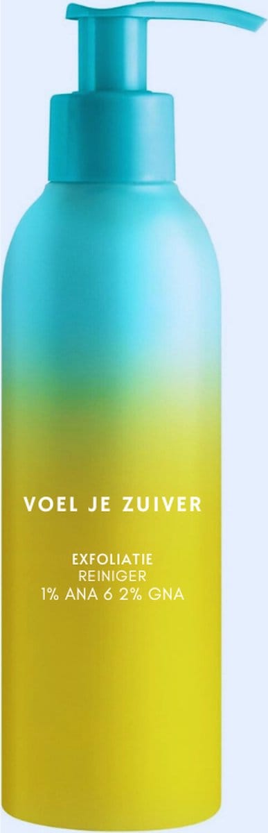 Skincare Feel Pure Exfoliation Cleanser - Gelgezichtsreiniger Met AHA- BHA & Niacinamide Voor Een Stralende- Gladmakende Huid