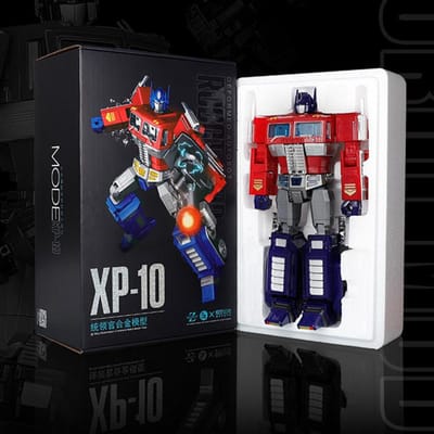 31CM Transformation Optimus Prime Robot Voiture Jouets Camion Tête Armes Métalliques Costume Or Noir Autobots Figurine d'Action Modèle Jouets Cadeau gray