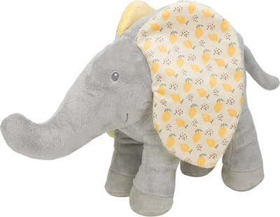 Happy Horse Olifant Emmett Knuffel 30 cm - Grijs/Geel - Baby knuffel