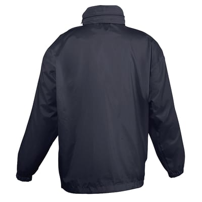 SOLS Kinderen Unisex Surf Windbreaker Jacket (waterbestendig en winddicht) (Marine)
