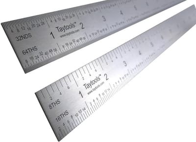 30 cm Precisie Machinist Liniaal van Gehard Veerstaal