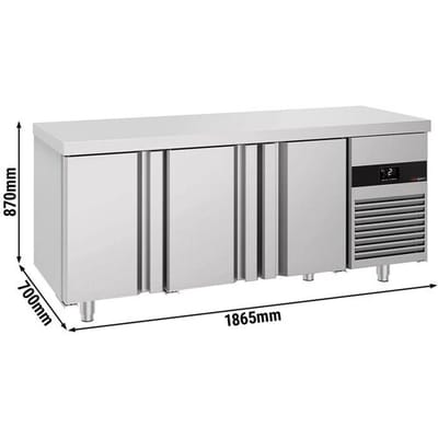 GGM Gastro Kühltisch PREMIUM - 1865x700mm - mit 3 Türen