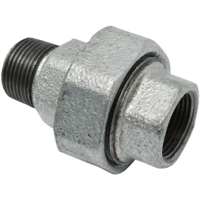 Sanivesk Galva Recht 3-delig Verloop 1/2"fx1/2"m