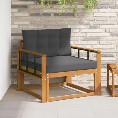 vidaXL - Buiten - Midden - Sofa - Naturel