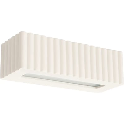 Sollux Lighting Wandlamp Rigata - E27 - beige - keramiek - 34x12x10cm
