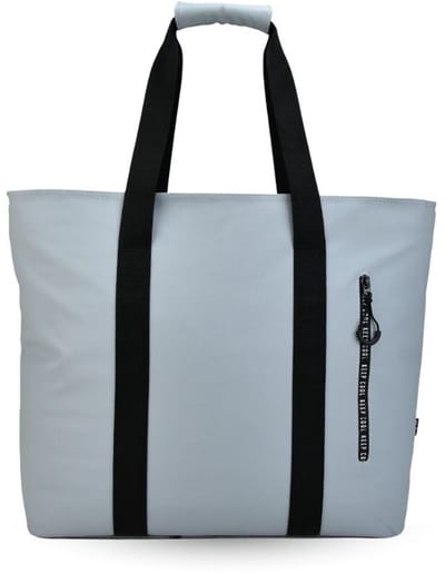 Grote Strandshopper Lichtblauw - Shopper met Koelvak - Strandtas - Boodschappentas - Koeltas