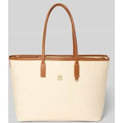 Shopper met Logodetail Model 'MONOPLAY LEATHER'