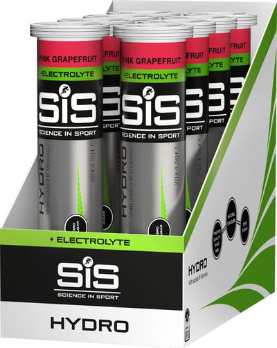 SIS GO Hydro Tablet (8x20Tabs) Pink Grapefruit - Energie & Uithoudingsvermogen - Elektrolyten
