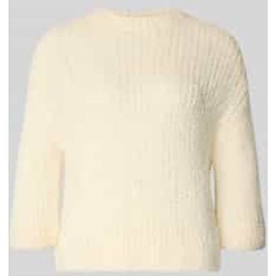 Regular fit pullover met mix van wol en alpaca model 'Tariah'