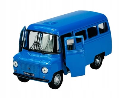 Welly Nysa 522 Model Auto Metaal Blauw 1:34 - Legende PRL