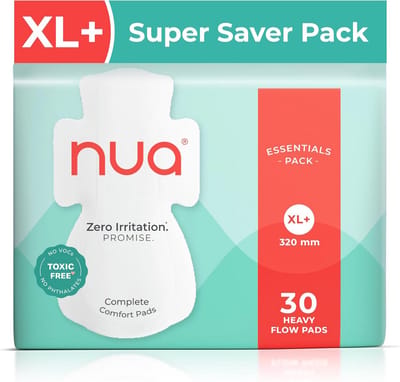Lekvrij Maandverband voor Zware Flow - XL+ | 30 Stuks | Giftige Vrije Bescherming