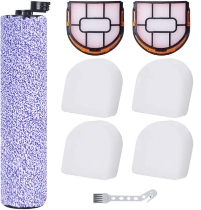 Dailygoods- Accessoireset voor Shark WDB1F2 - 1 Rolborstel - 2 Filters - 4 Filterwatten - 1 Reinigingsborstel - Stofzuigeronderdelen - Stofzuigeraccessoires