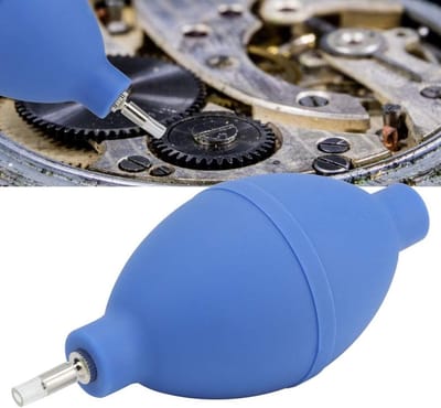 Handmatige Luchtpomp met Zachte Siliconen Tip - Stofblazer voor Effectieve Reiniging, 1 stuk, Perfect voor Elektronica en Kantooraccessoires