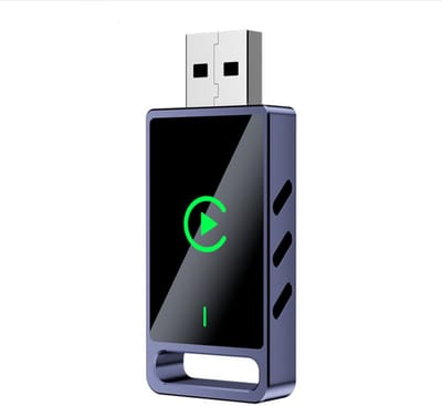 Draadloze Adapter geschikt voor 2-in-1 CarPlay en Draadloze Android Auto – Plug and Play – Compatibel met iOS 10 en Android 11