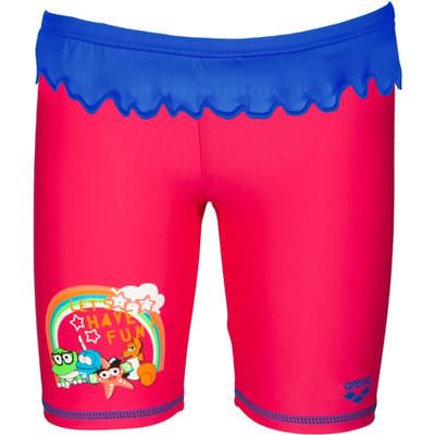 Arena Awt Kids Girl Uv Jammer Freak Rose-neon Blue Taglia: 6-7 | Costumi da Bagno Outlet | Unisex | Blu
