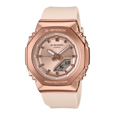 Casio G-Shock GM-S2110PG-4AER Horloge - Kunststof - Crème - Ø 40 mm