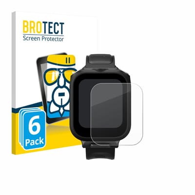 Screenprotector 6 Stuks voor Insta360 GPS preview remote Built-In Mic Beschermglas transparant