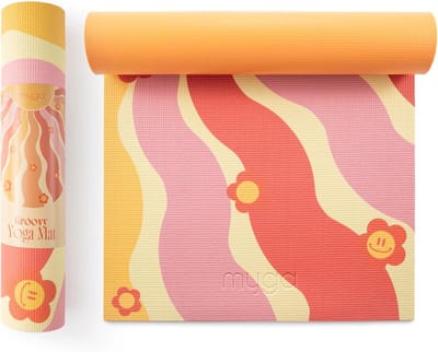 Antislip Yogamat 6 mm - Comfortabele en Lichtgewicht Oefenmat voor Yoga, Pilates en Fitness - Voor Dames en Heren
