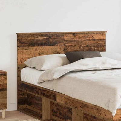 vidaXL Hoofdbord Oud Hout Bewerkt hout