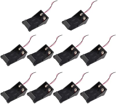 Dailygoody - Batterijhouder 9V - Plastic Opbergdoos - Gemakkelijk te