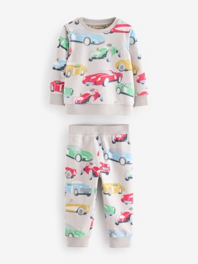 Next - Jongens - Single Cosy Fleece Pyjamas - Rood