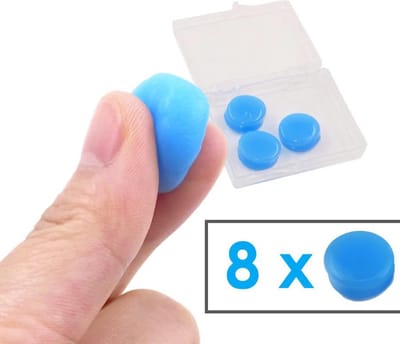 Siliconen Oordoppen - 8 stuks - 4 paar -Herriestoppers - Slapen - Zwemmen - Gehoorbescherming - Vormbare Oordoppen - Waterdicht - Herbuikbaar - Duurzaam -