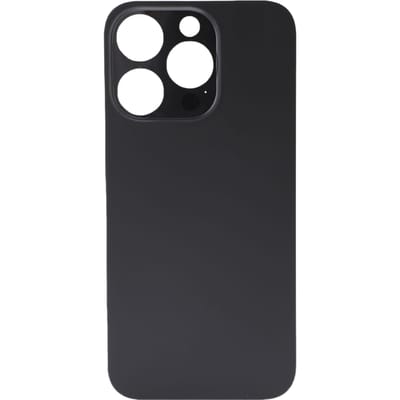 Achterglas Vervanging voor 14 Pro Smartphone Achterpaneel Cover Behuizing Achterklep met Lijm en black