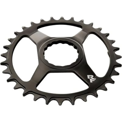 Race Face DM Cinch Steel Kettingblad 10/11/12-speed, black Uitvoering 32T
