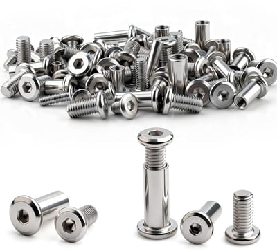 Solidchoice - Verbindingsschroeven Set van 70 Stuks voor Meubelverbindingen