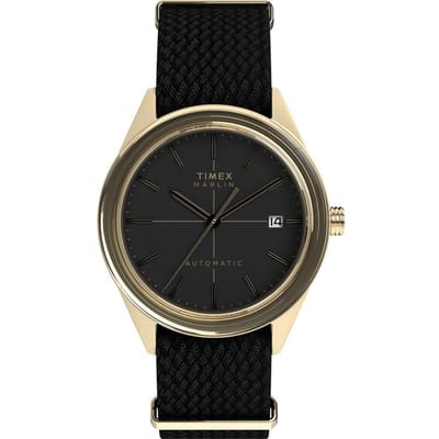 Timex Marlin Jet TW2Y24300 Horloge - Textiel - Zwart - Ø 38 mm