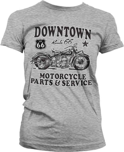 Route 66 Dames Tshirt -S- Downtown Service Grijs