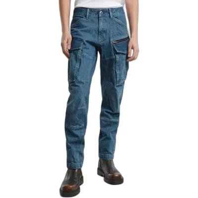 Tapered jeans met cargozakken G-Star Rovic 3D