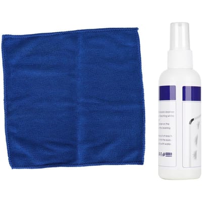 Nettoyant pour tableau blanc produits numériques non corrosifs avec kit d'outils de nettoyage en tissu blue