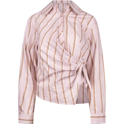 Nukus Nks02122 83 noa blouse stripes blush/fango