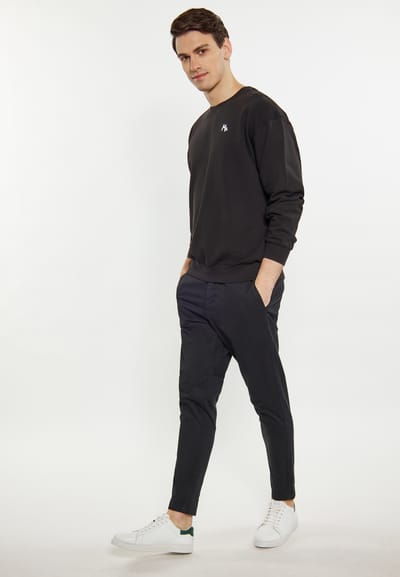 Mo Sweatshirt Heren zwart