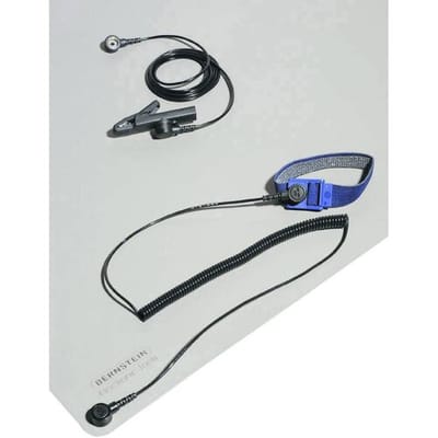 BERNSTEIN Tools for Electronics 9-361 ESD-bureaumatset Platina-grijs (l x b) 900 mm x 610 mm