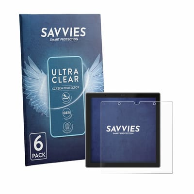 Savvies - Screenprotector voor SONOFF NSPanel Pro Gen 2 - Folie Beschermfolie transparant 6 Stuks